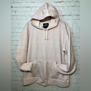 Hollister size XL pink& gray hoodie
